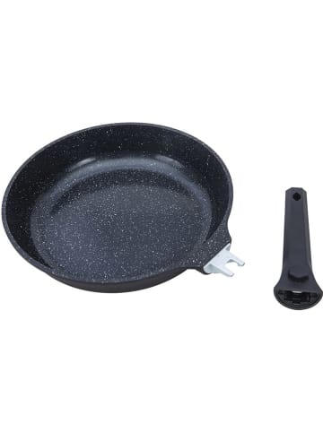 Laguiole 4tlg. Set: Bratpfannen "Alizée" in Schwarz