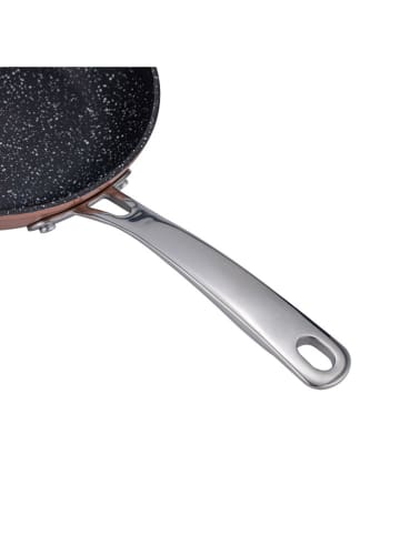 Laguiole Patelnia ''Cuivré Greblon'' w kolorze zlotym - Ø 24 cm