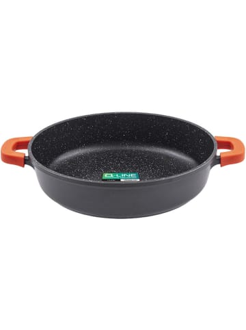 Laguiole 2-delige set: serveerpan met deksel "Greblon" grijs - Ø 32 cm