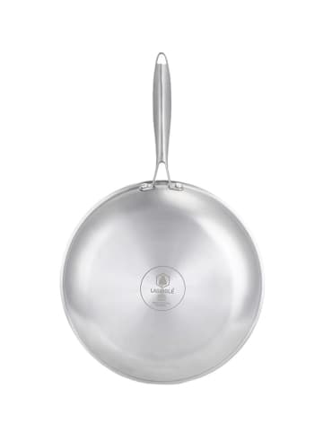 Laguiole Pan "Black Steel" zilverkleurig - Ø 24 cm