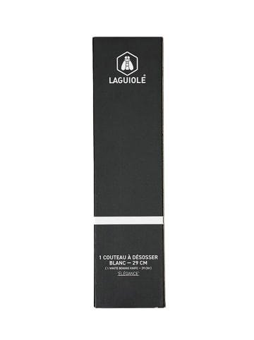 Laguiole Filetiermesser "Élégance" in Weiß - (H)26 cm