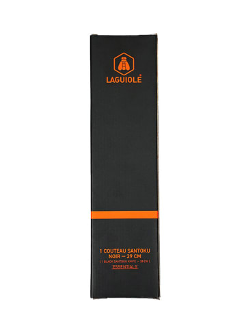 Laguiole Santokumes "Essentials" zwart - (H)26 cm