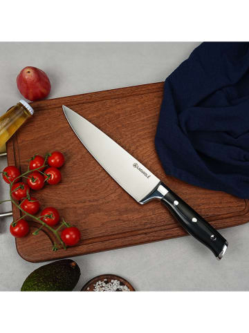Laguiole Nóż kuchenny "Essentials" w kolorze czarnym - wys. 34 cm