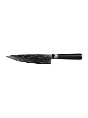 Laguiole Kochmesser "Core" in Schwarz - (H)32,5 cm
