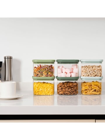 Laguiole 6er-Set: Vorratsgläser in Grün