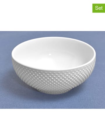 Laguiole 6er-Set: Schalen "Serenity" in Weiß - Ø 15 cm