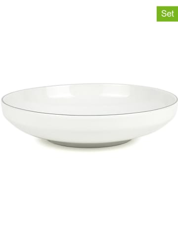 Laguiole 6-delige set: soepborden "Sélène'' wit - Ø 20,8 cm