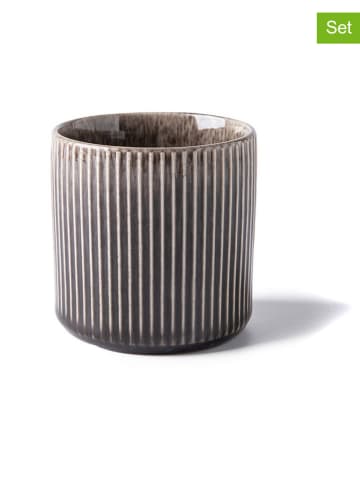 Laguiole 4-delige set: koffiebekers bruin - Ø 7,2 cm