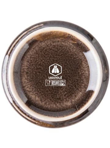 Laguiole 4er-Set: Kaffeebecher in Braun - Ø 7,2 cm