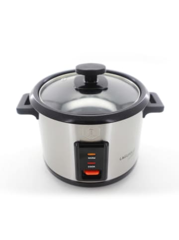 Laguiole Rijstkoker zilverkleurig/zwart - 2,8 l