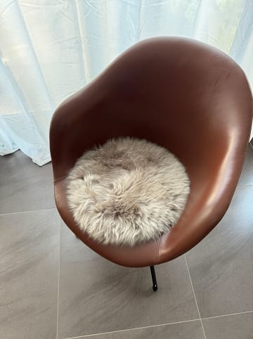 Kaiser Naturfellprodukte Lamsvacht zitmatje taupe