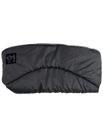 Kaiser Naturfellprodukte Thermo-handwarmer "Alaska" zwart - (L)45 x (B)25 cm