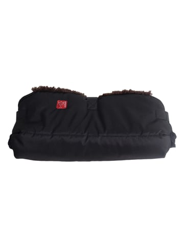 Kaiser Naturfellprodukte Handwarmer met lamsvacht "Double" donkerblauw - (L)22x (B)45 cm