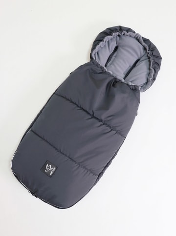 Kaiser Naturfellprodukte Thermo-Fußsack "Lukky" in Anthrazit - (L)105 x (B)45 cm