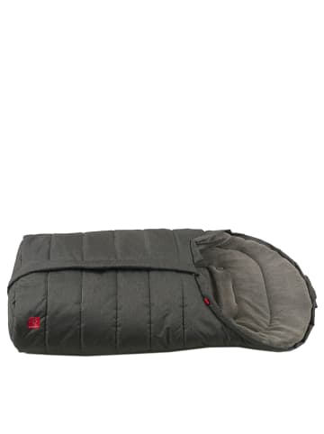 Kaiser Naturfellprodukte Knuffelzak "Elly" donkergrijs - (L)80 x (B)40 cm