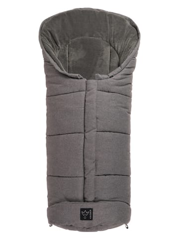 Kaiser Naturfellprodukte Thermo-Fußsack "Jooy" in Anthrazit - (L)105 x (B)45 cm