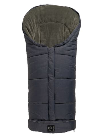 Kaiser Naturfellprodukte Thermo-voetenzak "Jooy" donkerblauw - (L)105 x (B)45 cm