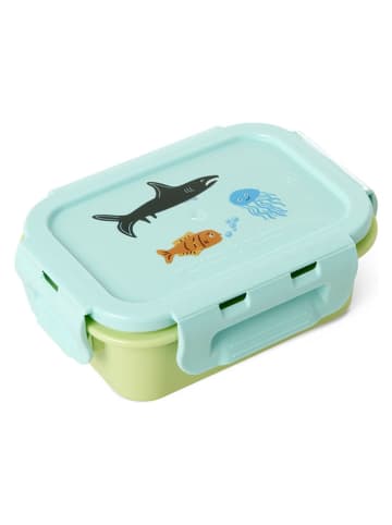 Rice Lunchbox in Mint - (B)13,5 x (H)5 x (T)10 cm