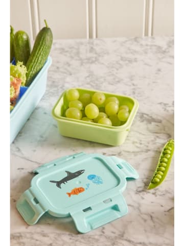 Rice Lunchbox mintgroen - (B)13,5 x (H)5 x (D)10 cm
