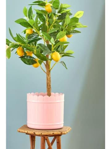 Rice Bloempot lichtroze - (H)17 x Ø 18,5 cm