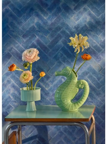 Rice Bloempot mintgroen - (H)13 x Ø 13,5 cm