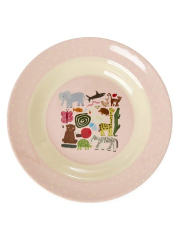 Rice Schale "Wildlife" in Rosa/ Creme - Ø 20 cm 