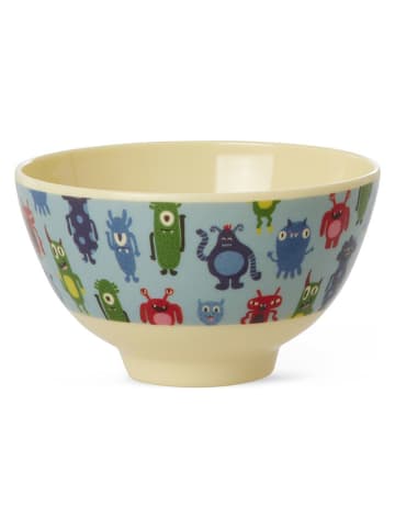 Rice Schale "Monster" in Hellblau/ Grün - 300 ml