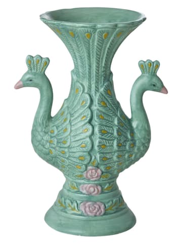 Rice Vaas mintgroen/lichtroze - (B)10 x (H)20 x (D)10 cm