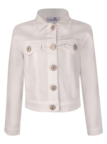 happy girls by Eisend Kurtka dżinsowa w kolorze kremowym