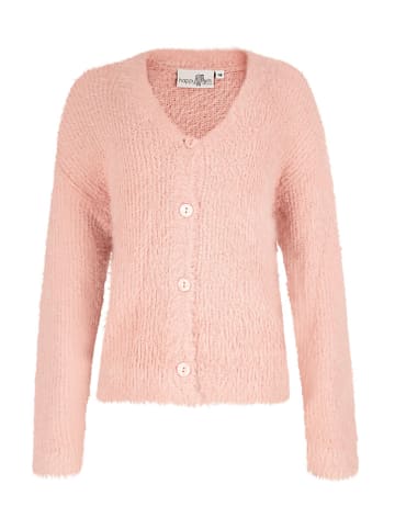 happy girls by Eisend Kardigan w kolorze jasnoróżowym