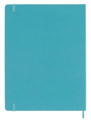 Moleskine Liniertes Notizbuch in Türkis - (B)19 x (H)25 cm