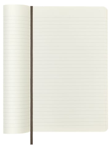 Moleskine 2er-Set: Linierte Notizbücher in Braun - (B)13 x (H)21 cm