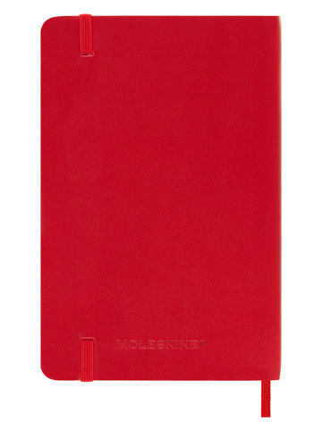 Moleskine Blanko Notizbuch in Rot - (B)9 x (H)14 cm