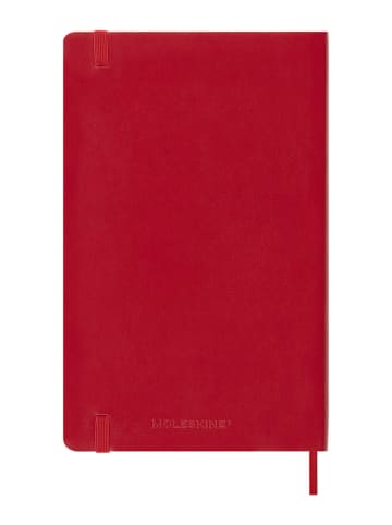 Moleskine Wochenplaner ''2025-26'' in Rot - (L)21 x (B)13 cm