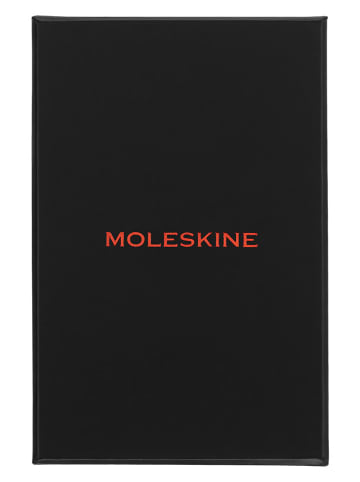Moleskine Blanko Notizbuch ''Holiday'' in Schwarz/ Rot - (B)6,5 x (H)10,5 cm