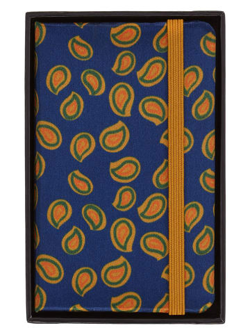 Moleskine Notatnik "Le Professional" w kolorze niebiesko-pomarańczowym - 6,5 x 10,5 cm