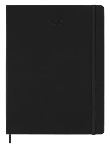 Moleskine Wochenplaner "2026" in Schwarz - (B)19 x (H)25 cm