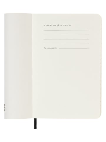 Moleskine Wochenplaner "2026" in Schwarz - (B)9 x (H)14 cm