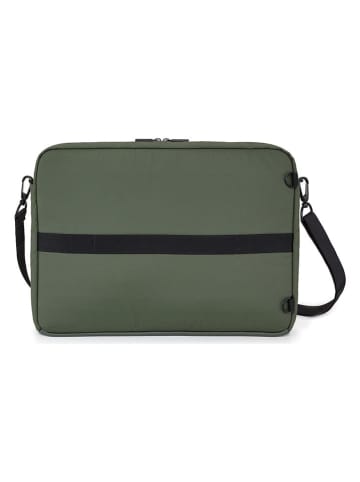 Moleskine Torba "Metro Device" w kolorze zielonym na laptopa - 40 x 29 x 6 cm