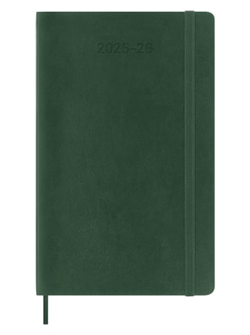 Moleskine Wochenplaner "2025/2026" in Grün - (B)13 x (H)21 cm