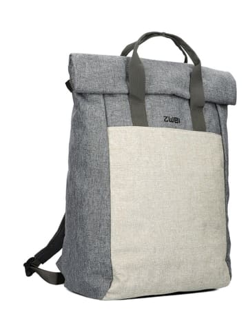 Zwei Rucksack "Benno BE260" in Grau/ Creme - (B)38 x (H)53 x (T)19 cm