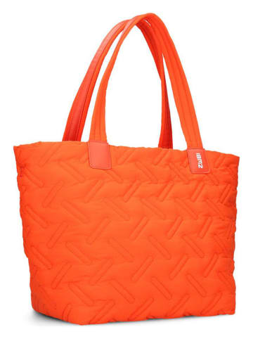 Zwei Shopper in Orange - (B)42 x (H)31 x (T)24 cm