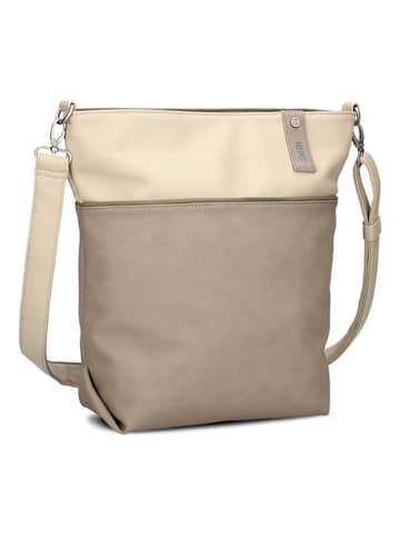 Zwei Umhängetasche in Beige - (B)33 x (H)32 x (T)13 cm