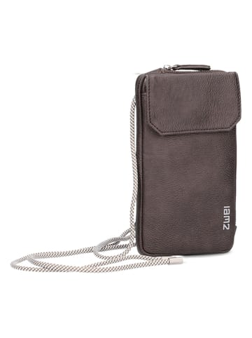 Zwei Handytasche "MP30" in Braun - (B)10 x (H)19 x (T)3 cm
