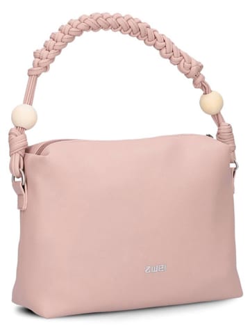 Zwei Schultertasche ''Perla PE60'' in Rosa - (B)27 x (H)19 x (T)9 cm