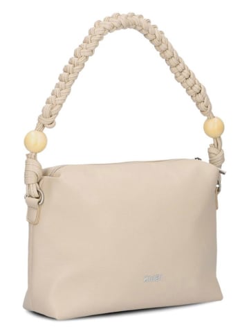 Zwei Schultertasche ''Perla PE60'' in Beige - (B)27 x (H)19 x (T)9 cm