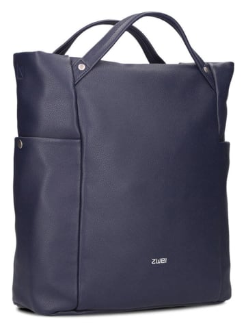 Zwei Businesstasche in Dunkelblau - (B)36 x (H)36 x (T)13 cm