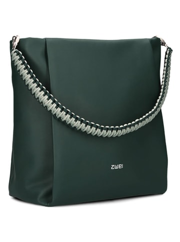Zwei Schultertasche in Grün - (B)31 x (H)30 x (T)12 cm