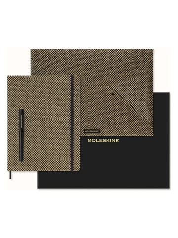 Moleskine 3tlg. Geschenkset "Hol Shine" in Gold