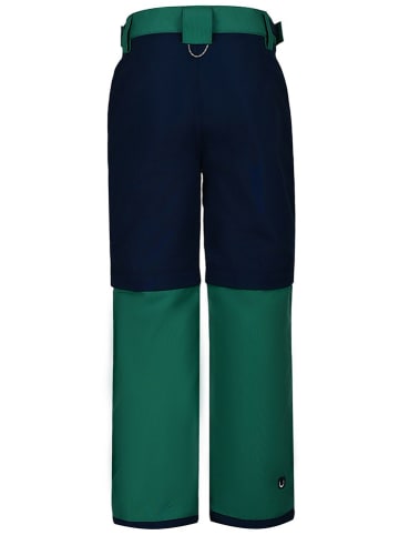 Peek U Afritstrekkingbroek "Terra" groen/donkerblauw